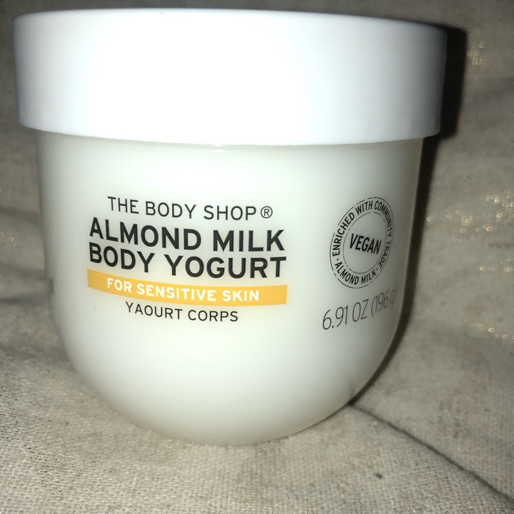 The body shop. Almond milk body yogurt